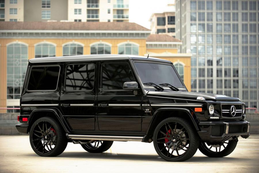 Mercedes-AMG G63 Black on Forgiato Wheels (Maglia-ECL) '2017